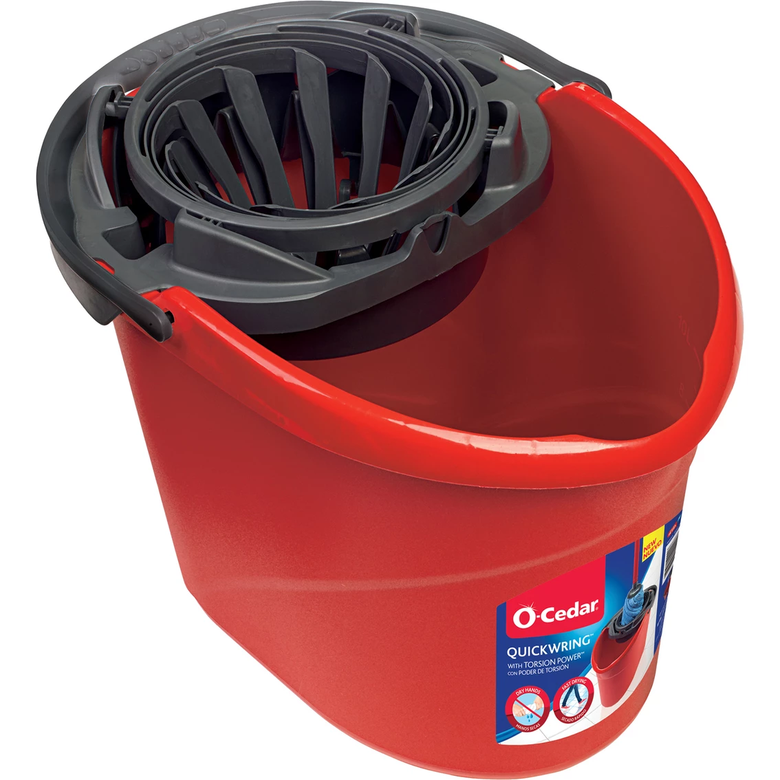 Hot Sale ???? O-Cedar Quick Wring Bucket Torsion Spout Label ✔️ - Image 2