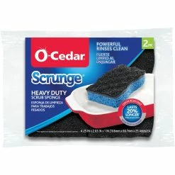 Best deal ???? O-Cedar Scrunge Heavy Duty Scrubber Sponge, 2 Pk. ????