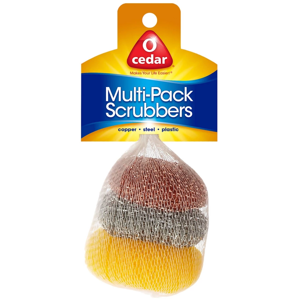 New ???? O-Cedar Multi Pack Scrubbers 3 Pk. ???? - Image 2