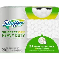 Discount ???? Swiffer Sweeper Heavy Duty Dry Sweeping Cloths 20 Ct. ????