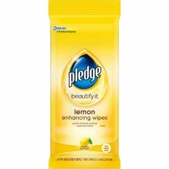 Hot Sale ✨ Pledge Lemon Enhancing Furniture Wipes 24 Pk. ✨