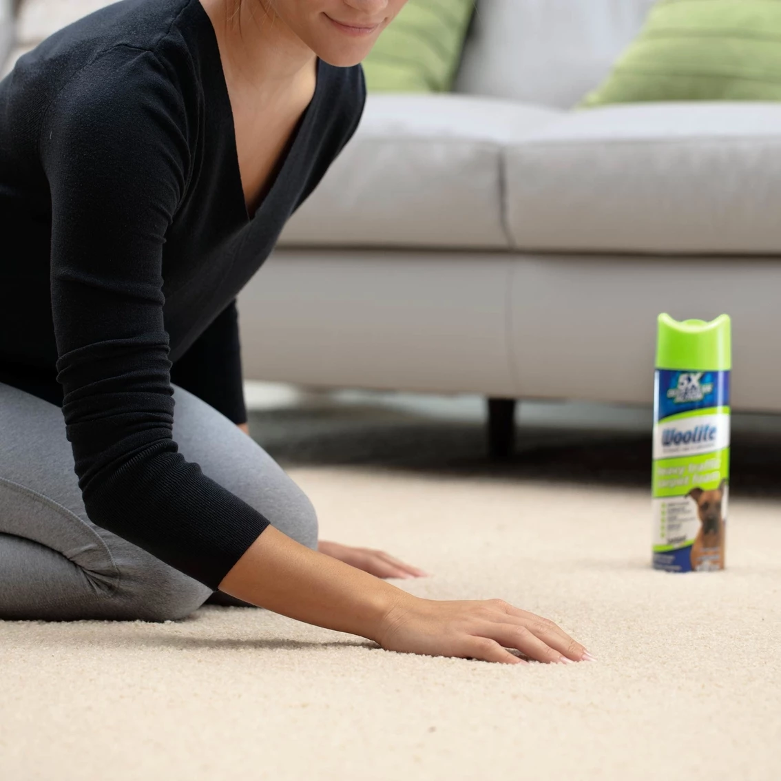 Flash Sale ???? Woolite Heavy Traffic Rug Foam Cleaner With Scotchgard 22 Oz ???? - Image 5