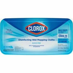 Coupon ❤️ Clorox Rain Clean Disinfecting Wet Mop Cloths 24 Ct. ????