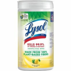 Outlet ❤️ Lysol Biodegradable Fresh Citrus Disinfecting Wipes 70 Ct. ????