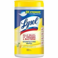 Top 10 ???? Lysol Lemon And Lime Blossom Disinfecting Wipes 80 Ct. Canister ❤️