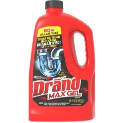 New ???? Drano Max Gel Clog Remover Pro Strength, 80 Oz. ????