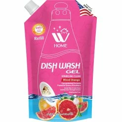 Best deal ???? WBM Home Blood Orange Liquid Dishwashing Soap Refill 400ml ????