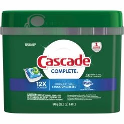 Promo ❤️ Cascade Complete Dishwasher Detergent ActionPacs Fresh 43 Count ⌛