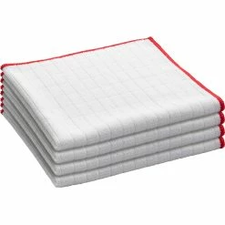 Best reviews of ???? E-Cloth Wash And Wipe Microfiber White With Red Trim Dish Cloths 4 Ct. ????